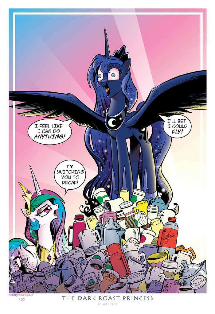  Ҹ  My Little Pony, Princess Luna, Princess Celestia