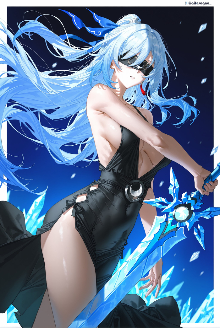 Jingliu Honkai: Star Rail, Jingliu (Honkai: Star Rail), , , , , Anime Art,  