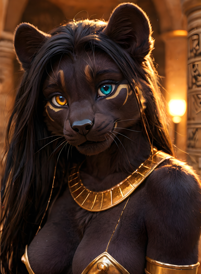    Wolfmks #1461  , , Furry Art, Furotica, Furotica female, Furry Cat, Stable diffusion 3