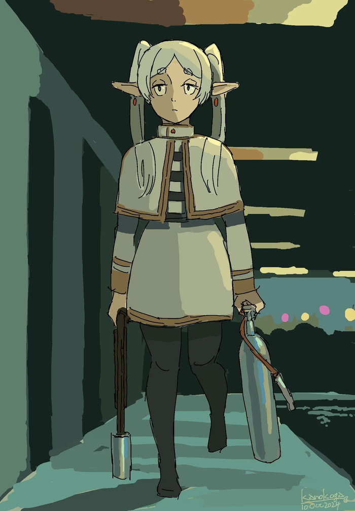     , Anime Art, Frieren, Sousou no Frieren,    