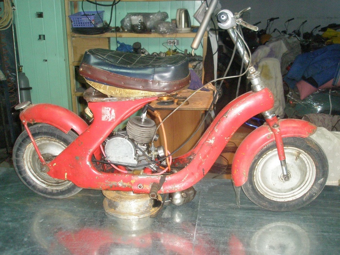 В таком виде он попал к нам.