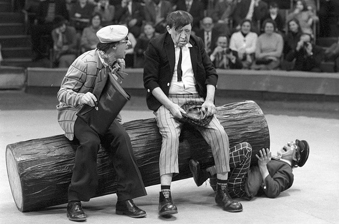 Юрий Никулин на Цветном бульваре