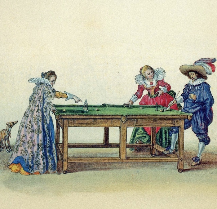 Как появился бильярд?