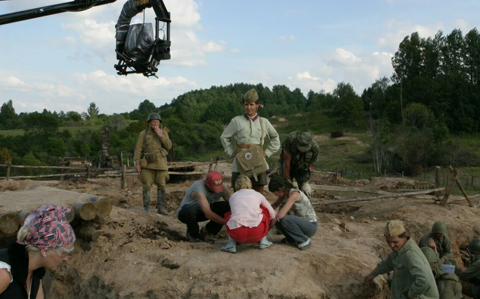 Кадр со съемок