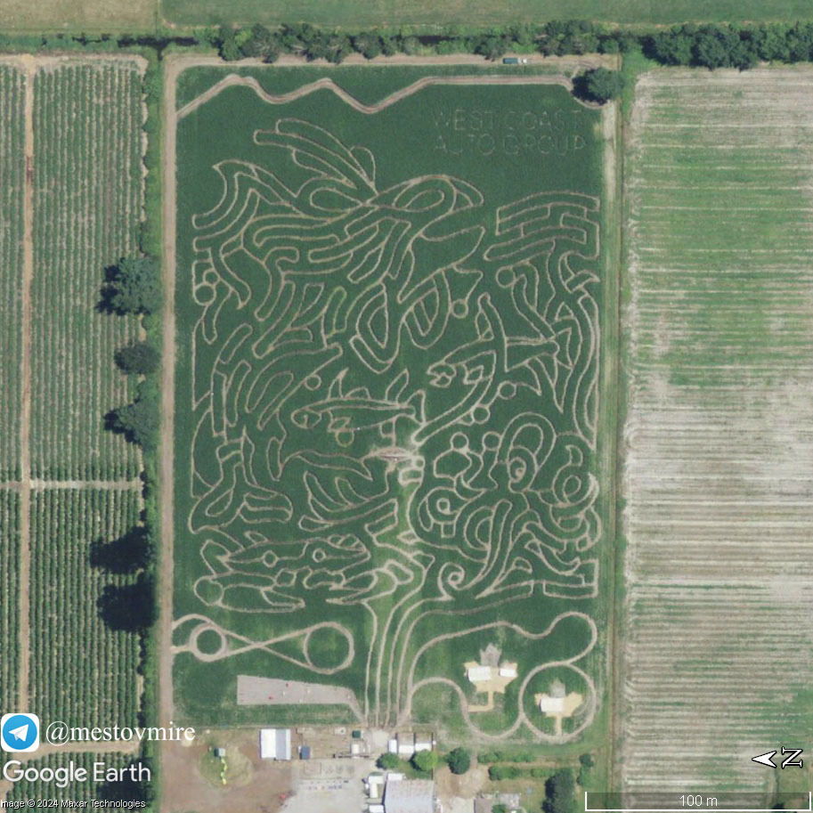 You definitely haven't seen everything: 7 unique places on maps that you've passed by - My, Around the world, Informative, Travels, Google earth, Google maps, Tourism, Longpost