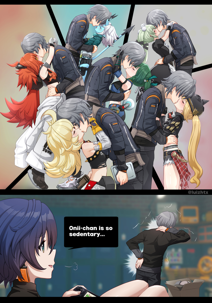     , , Zenless Zone Zero, Anime Art, Belle (zzz), Wise (zzz), Soukaku (zzz), Koleda Belobog (zzz), Piper Wheel (zzz), Corin Wickes (zzz), Qingyi (zzz), Lucy (Zenless Zone Zero), 
