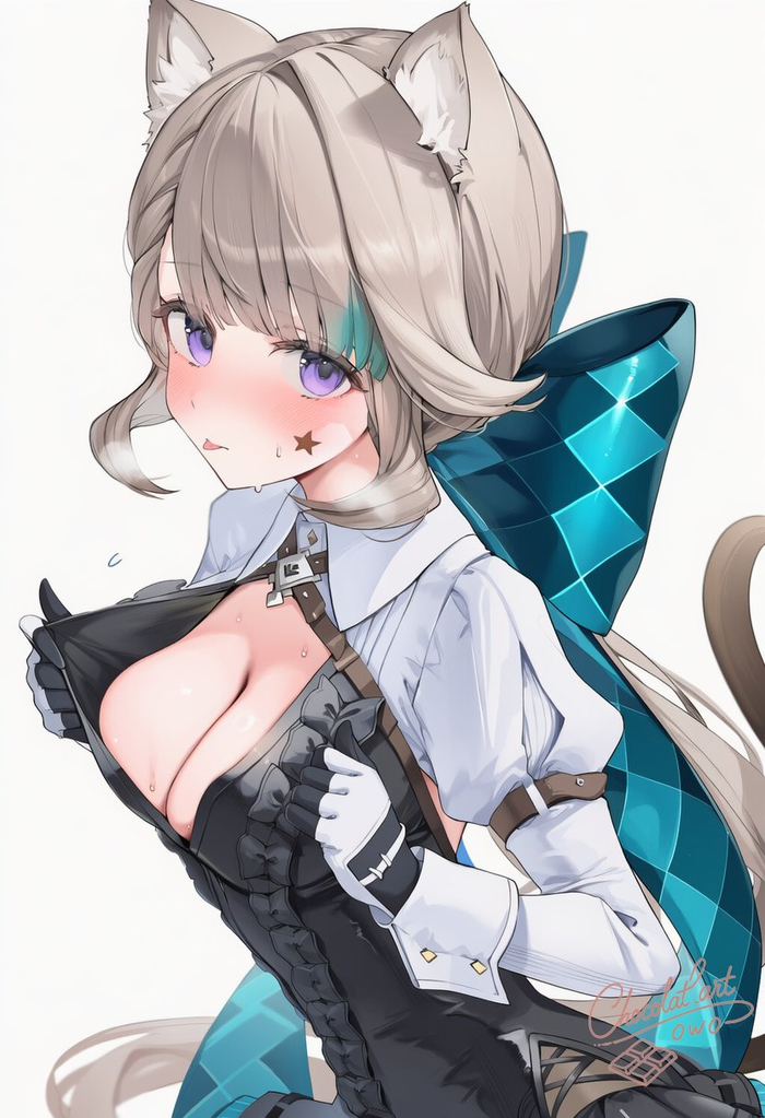  Genshin Impact, Lynette (Genshin Impact), , , , , Anime Art, Animal Ears,  , 