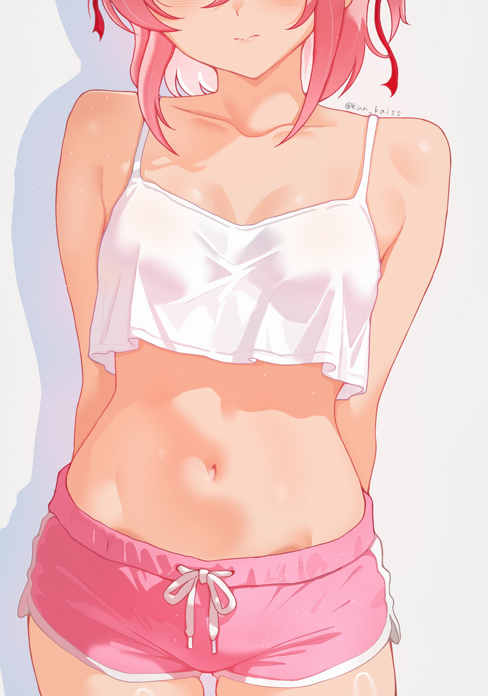  Anime Art, , , Doki Doki Literature Club, Natsuki,  