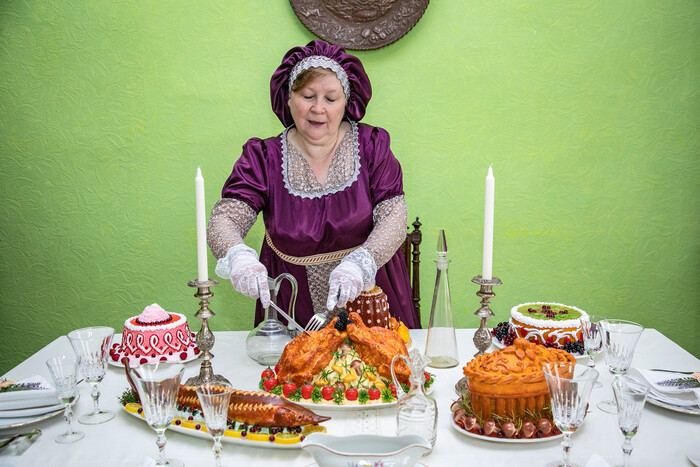 Парадный обед в усадьбе К.Н. Батюшкова