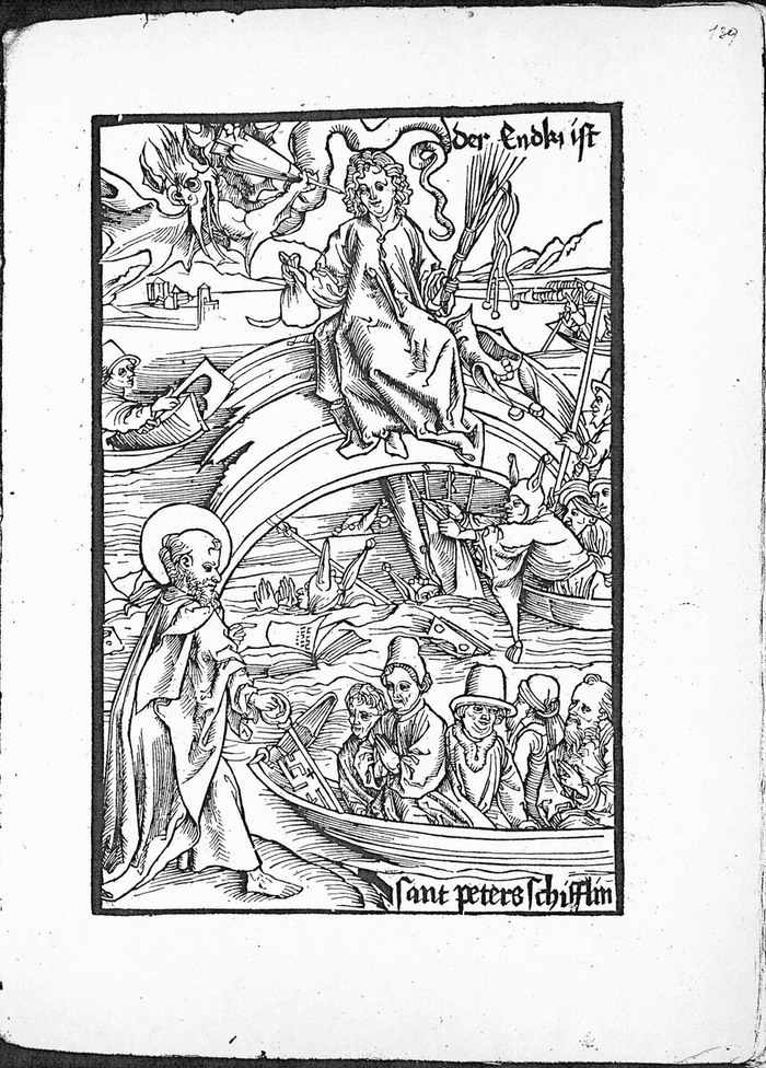 ����������� �� ����� ���������� ������ "������� �������", Scan einer Kopie des in Basel liegenden Orginals von 1499.