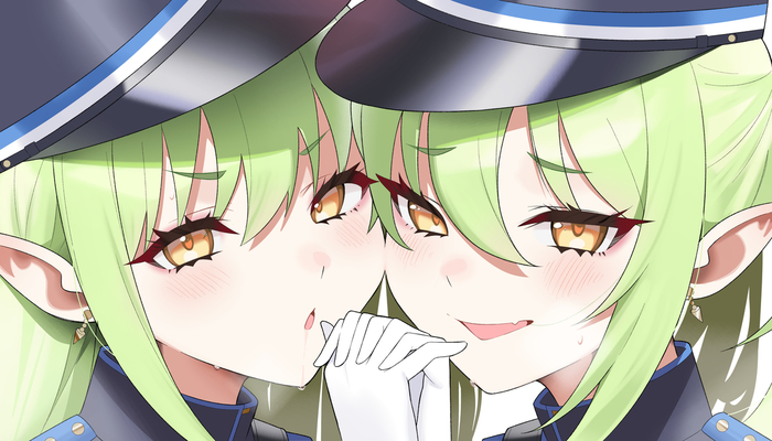3      , Anime Art, Blue Archive, Tachibana Hikari, Tachibana Nozomi