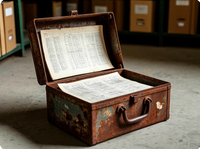 Ящик с документами (создано с помощью ИИ)