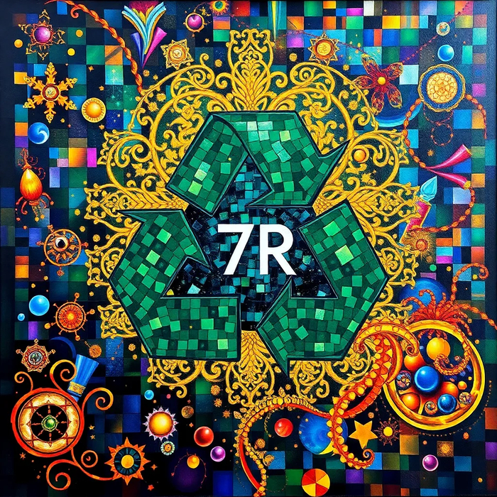 7R: Rethink, Refuse, Reduce, Reuse, Repair, Recycle and Rot