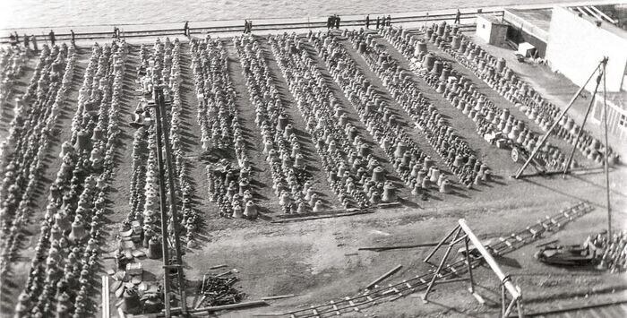 Снятые немцами колокола в Праге