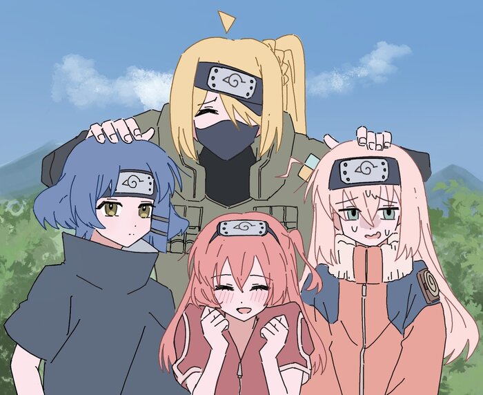   , Anime Art, Bocchi the Rock!, , Gotou Hitori, Kita Ikuyo, , Yamada Ryou, Ijichi Nijika
