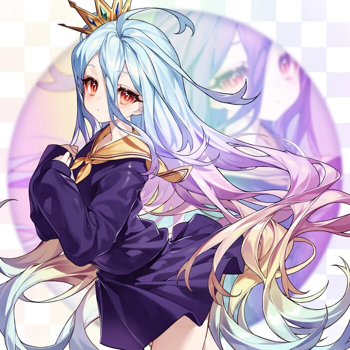 -   -   , Anime Art, Shiro (No Game No Life), No game no Life