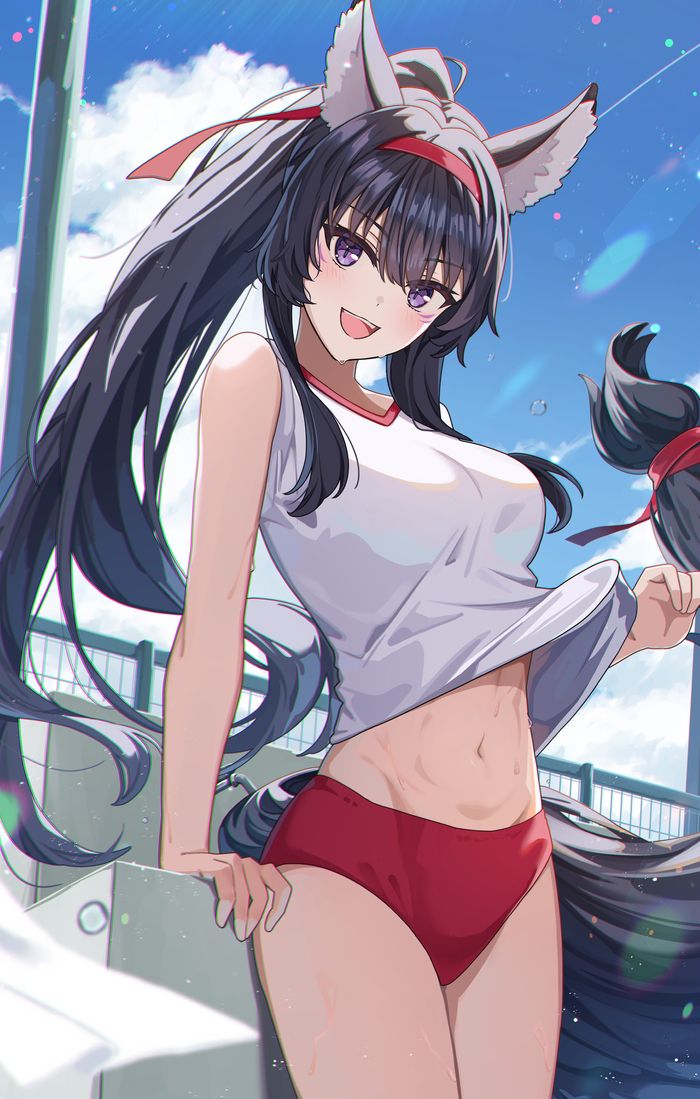 Anime Art, , Kage no Jitsuryokusha ni Naritakute, Delta (Shadow Garden), Animal Ears, 