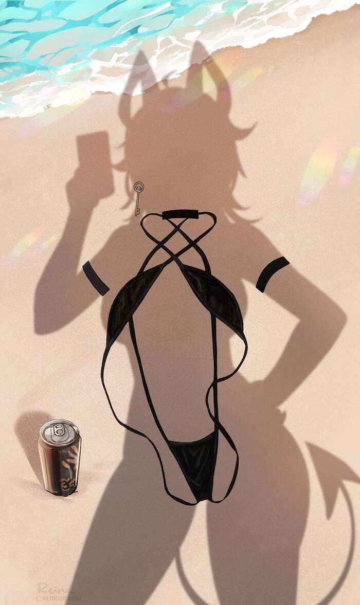 Zani #014 , Anime Art, Wuthering Waves, Zani (Wuthering Waves), , , Dressed shadow, Foxyreine