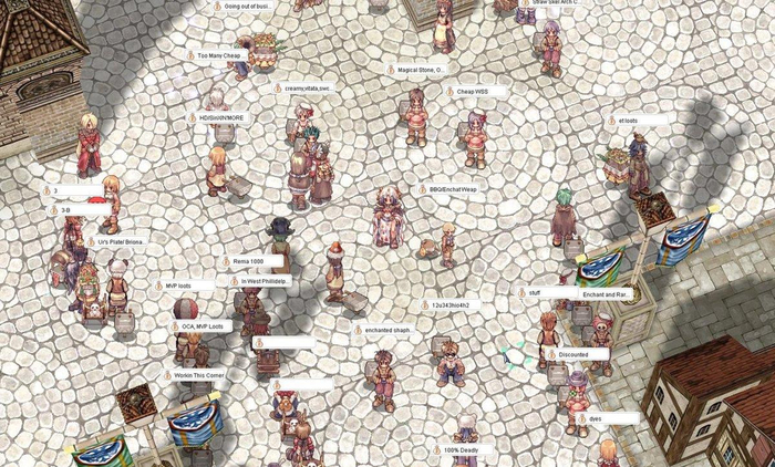 Торговали и общались (Ragnarok Online)