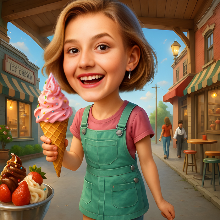 Шарж на День зашиты детей