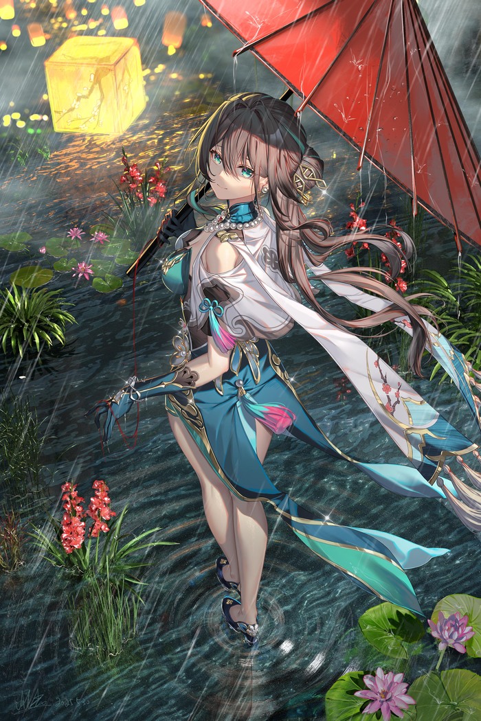   Ruan Mei (Honkai: Star Rail), , Pixiv, Anime Art, Honkai: Star Rail