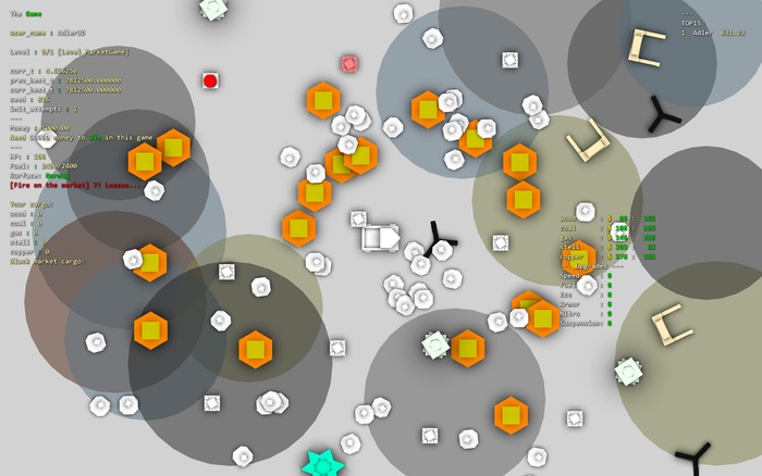 MarketGameV4 [WebGL] [WebAsm] [C++] [Free] , Gamedev, Speedrun, Market,   