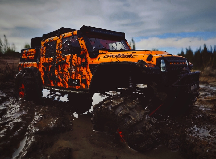 Trophy monster forwarder Crossrc EMO X4 Hobby photo rc 4x4 Auto ,  , , 