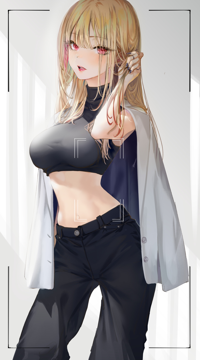  Anime Art, Sono Bisque Doll wa Koi wo Suru, Marin Kitagawa