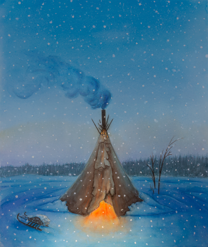 Иллюстрация к снежной королеве 12