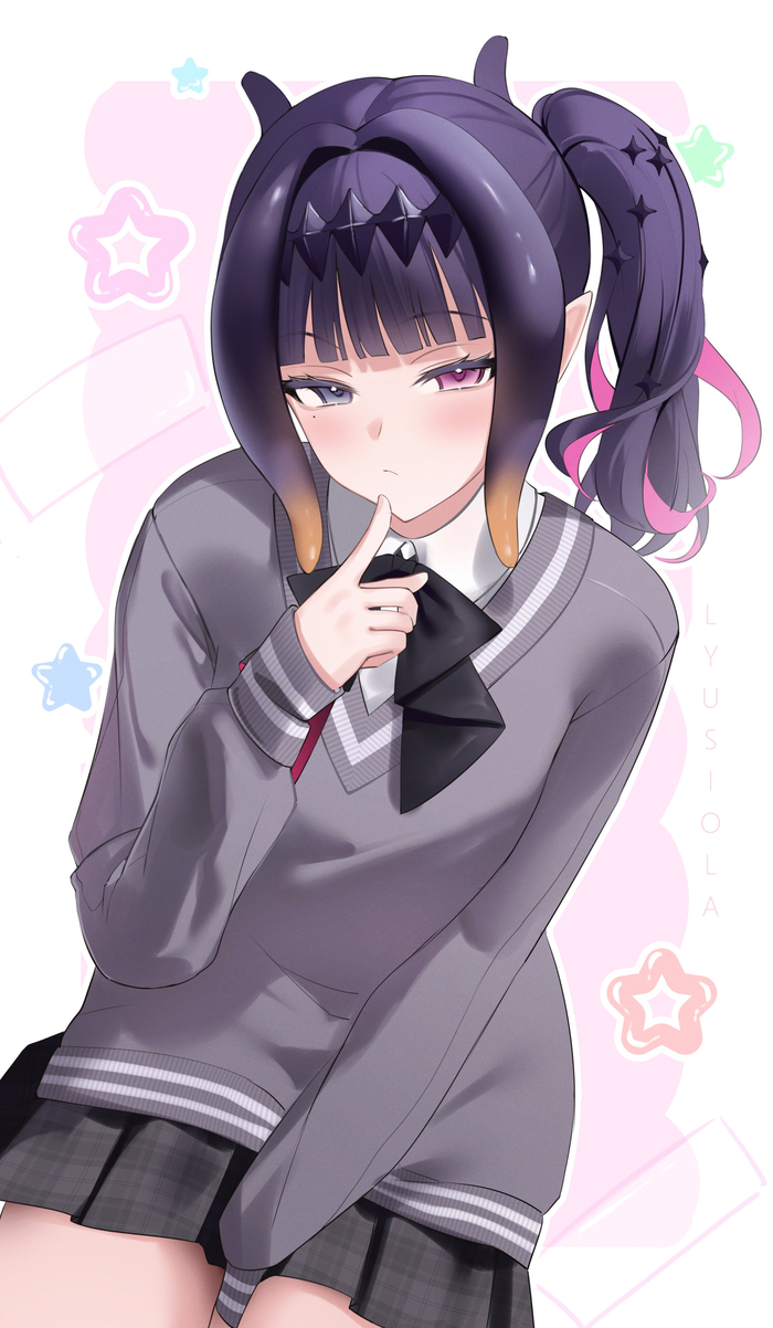  Anime Art, , Hololive, Virtual YouTuber, Ninomae Inanis
