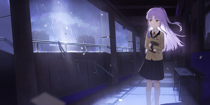  Anime Art, , Angel Beats!, Tachibana Kanade, Pixiv