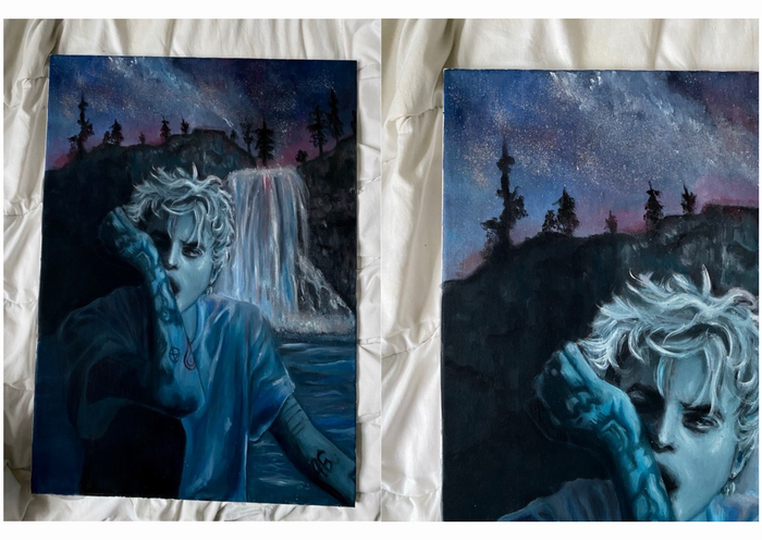 Vera Damanova �Melancholy�, ����� �� ����������, �����, 70×50 cm