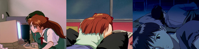 Аска подсматривает имя Четвёртого Дитя. Аска подавлена. Философский разговор между Синдзи и Кадзи о том, почему люди не понимают друг-друга.