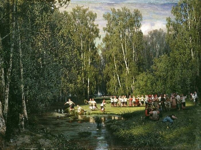 Пётр Суходольский «Троицын день»