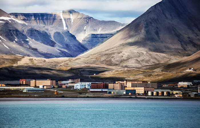 Вид на город Пирамида