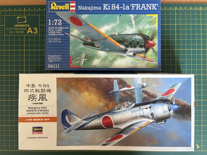 Nakajima Ki-84 Hayate (1/72 Hasegawa/Revell)    1 ,  , ,  , ,  , ,  , ,  , 