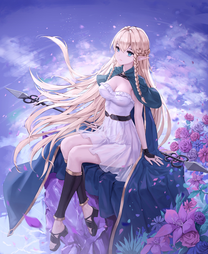 Eltolinde Anime Art, , Unicorn Overlord, Eltolinde, , Game Art