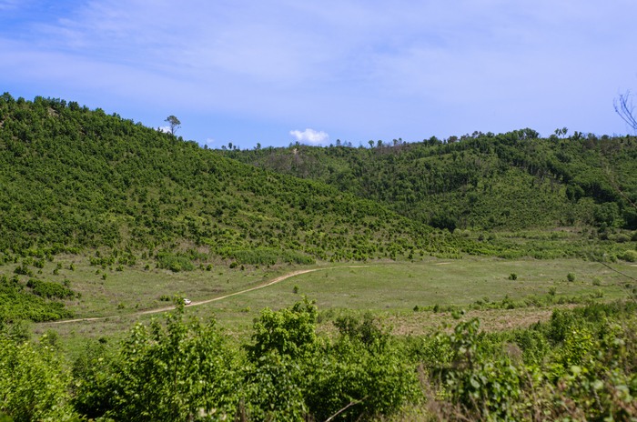 Вид с вершины.