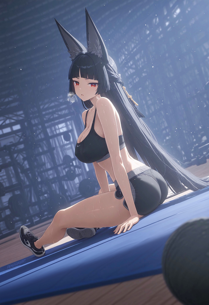  Zenless Zone Zero, Hoshimi Miyabi (zzz), , , , Anime Art, , Animal Ears,  