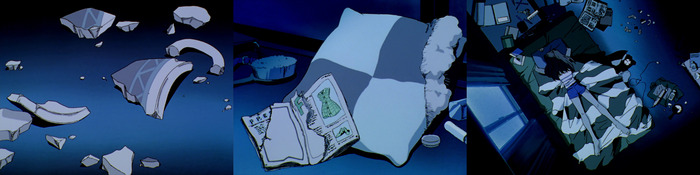 Аска всё сильнее проваливается в деструктивную депрессию.