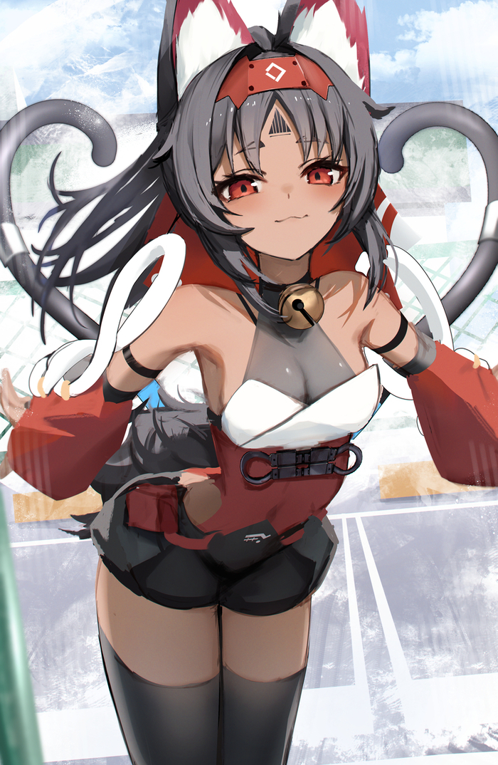 Neko Anime Art, , Zenless Zone Zero, Nekomiya Mana (zzz), Animal Ears, 