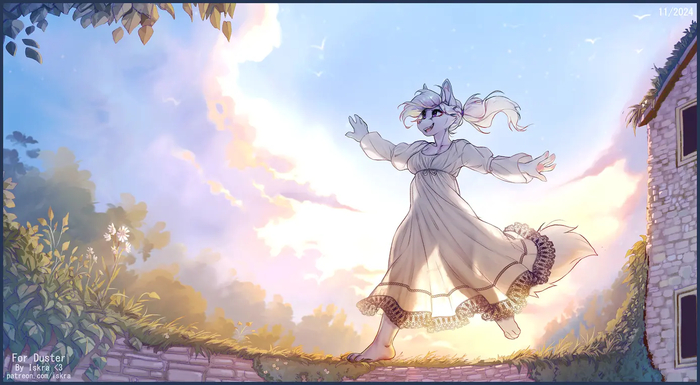 Freerunning in dawn