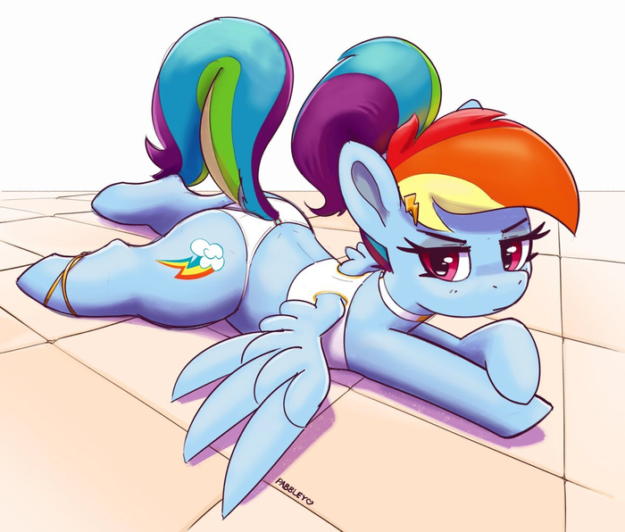  My Little Pony, Rainbow Dash, Pabbley