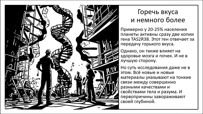 Чувствительность к горькой пище, болезнь почек и биполярное расстройство. Где связь?