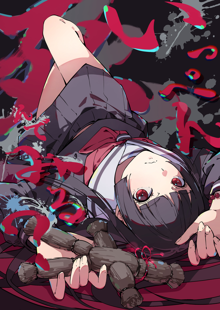 Ai Enma Anime Art, , Jigoku Shoujo, Enma Ai, , Pixiv