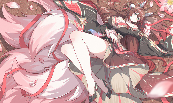 Fugue Anime Art, Honkai: Star Rail, Fugue (Honkai: Star Rail), Animal Ears, , 