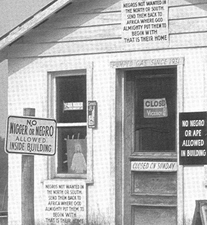 Столовая, куда нельзя чернокожим