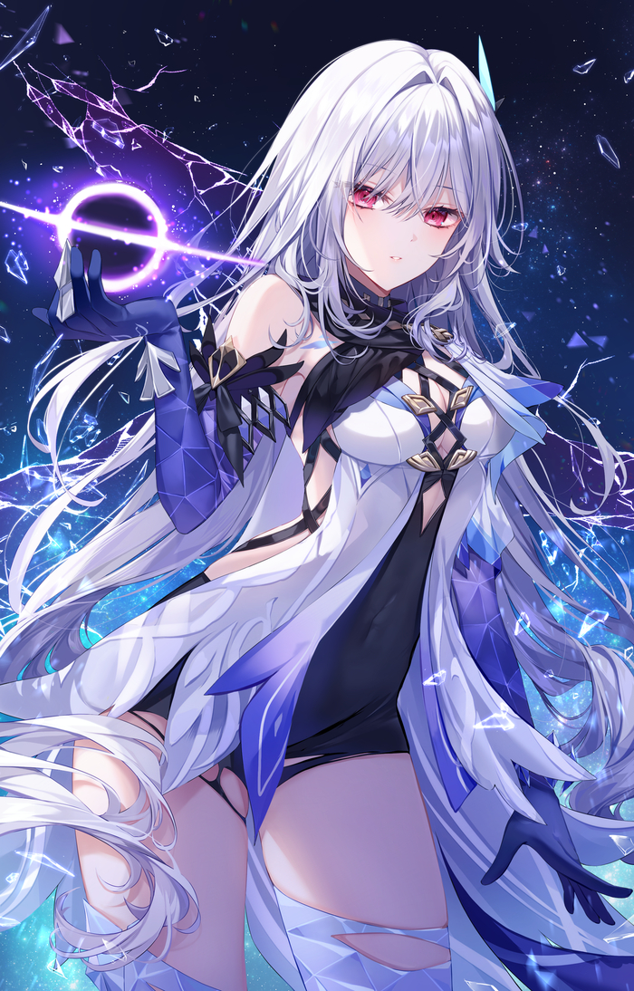  Genshin Impact, Anime Art, , Pixiv, Skirk (Genshin Impact)