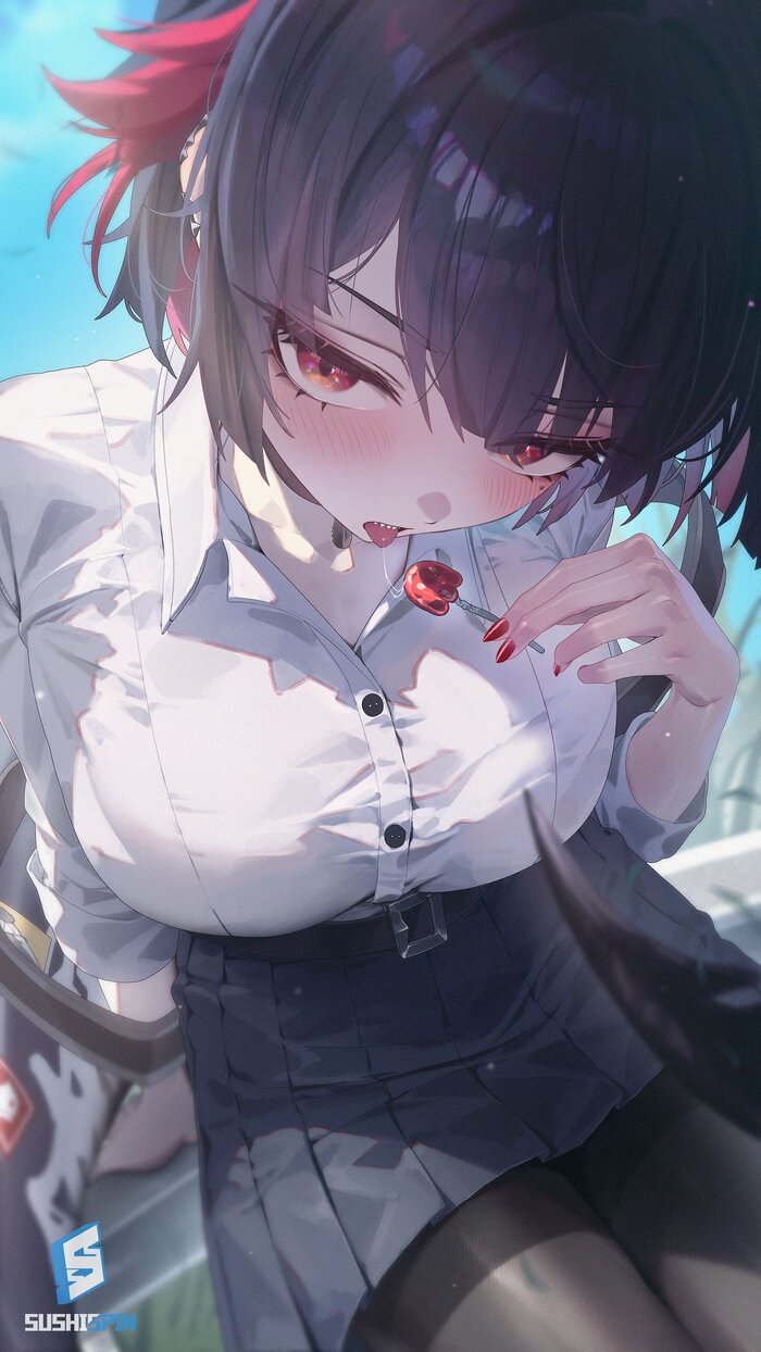  Zenless Zone Zero, Ellen Joe (zzz), , , , Anime Art, , Sushispin
