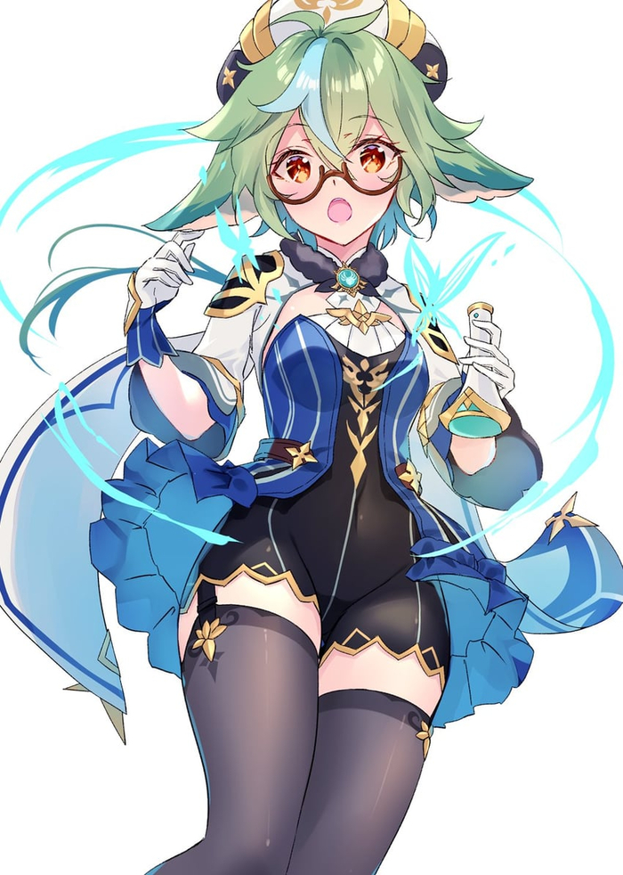 Sucrose , Anime Art, Genshin Impact, Sucrose